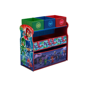 PJ Masks Multi-Bin Toy Organizer Ages 3-6 Years