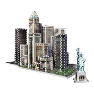 Wrebbit Puzzles 2013 Financial District New York 3D Puzzle