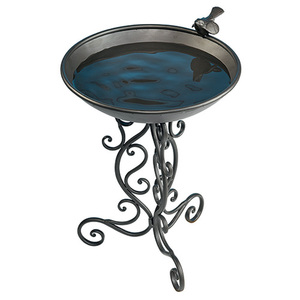 14" Ornate Bird Bath