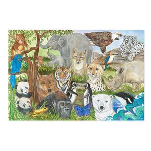 Melissa & Doug Endangered Species Floor Puzzle (48 pc)