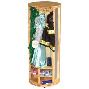 Guidecraft Dress Up Carousel - Natural