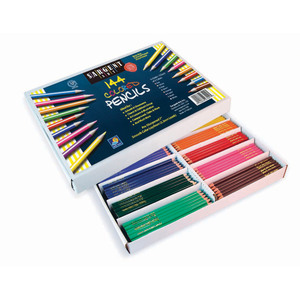 Sargent Art 144Ct Sargent Colored Pencil Best Buy Assortment 8 Colors 18 Of Each
