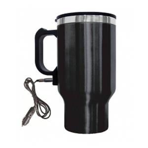 Electric Coffee Mug with Wire Car Plug