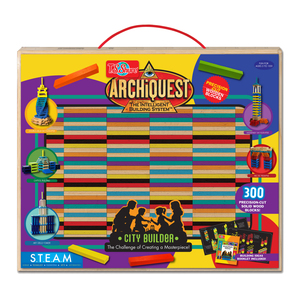 TS Shure ArchiQuest Deluxe City Builder Wooden Blocks
