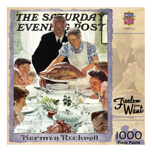 MASTERPIECES The Saturday Evening Post - Freedom from Want: 1000 Pcs
