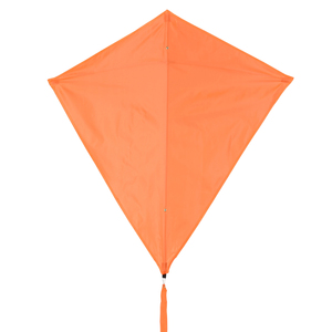 Premier Kite Neon Orange 30-Inch Diamond Kite