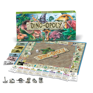 Late For The Sky Dino-opoly Game