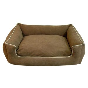 Carolina Pet Company Small Low Profile Kuddle Lounge - Chocolate