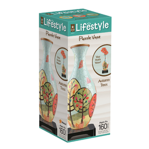 Bepuzzled Lifestyle 3D Puzzle Vase - Autumn Trees: 160 Pcs