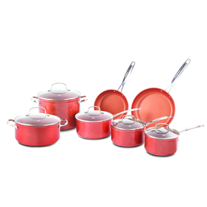 Duralon 12pc Ceramic Nonstick Cookware Set