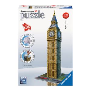 Ravensburger 3D Puzzle - Big Ben: 216 Pcs