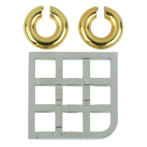 Bepuzzled Hanayama Level 5 Cast Puzzle - Duet