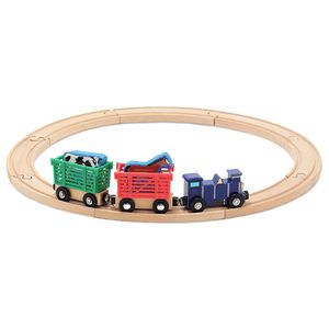 Melissa & Doug Farm Animal Train Set