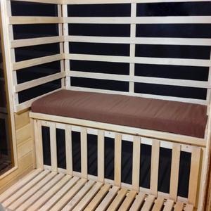 Radiant Sauna&trade; Seat Cushion for 2-person Sauna - Brown