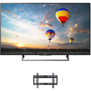 XBR-X800E-Series 55"-Class HDR UHD Smart LED TV and Tilting Wall Mount Kit