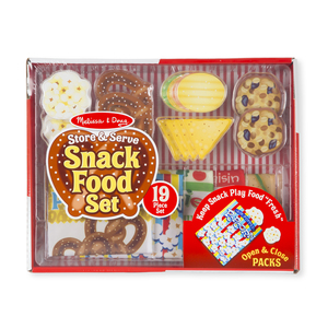 Melissa & Doug Store & Serve Snack Food Set