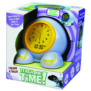Teach Me Time! Talking Alarm Clock & Night-Light