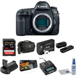 EOS 5D Mark IV DSLR Camera Body Deluxe Kit