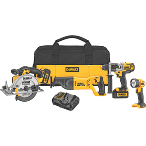 20V MAX Lithium Ion 4-Tool Combo Kit