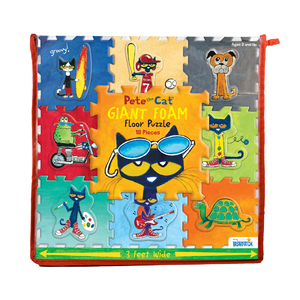 Briarpatch Pete The Cat Giant Foam Floor Puzzle: 18 Pcs