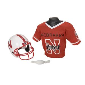 Franklin Sports NCAA University of Nebraska Cornhuskers Helmet/Jersey Set