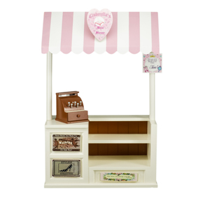 The Queen's Treasures Interchangeable Cinderella's Shoe Shoppe with Counter, Register & Shoe Shoppe Sign, Fits 18&quot; Girl Doll Furniture & Accessories