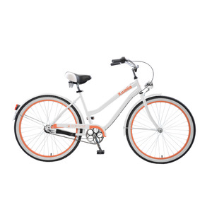 Body Glove Kwolla Cruiser Bike, 26 inch wheels, oversized frame, Women's Bike, White