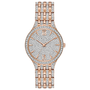 Ladies Crystal Collection Swarovski Rose-Gold Watch