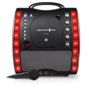 Portable Bluetooth Karaoke Machine Black