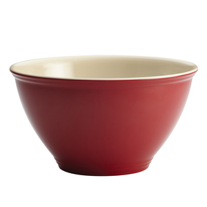Cucina Melamine Garbage Bowl Cranberry Red